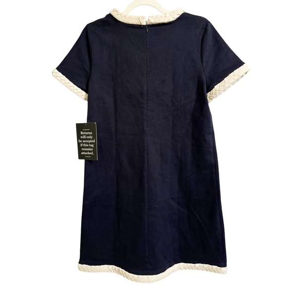 TUCKERNUCK Navy Bow Olivia Dress Size Small - Picture 5 of 7